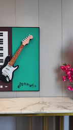 The Music Studio Pop Art Shadow Box & Wall Decoration Item