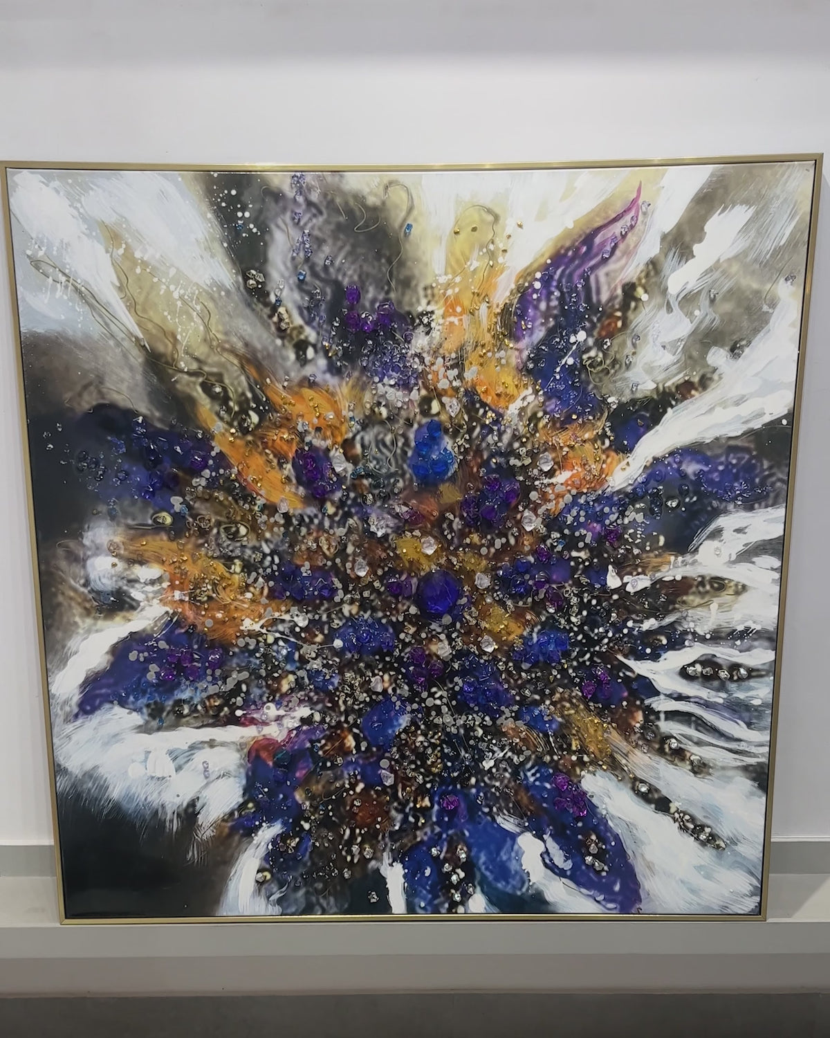 Twilight Enchantment Resin Art Painting