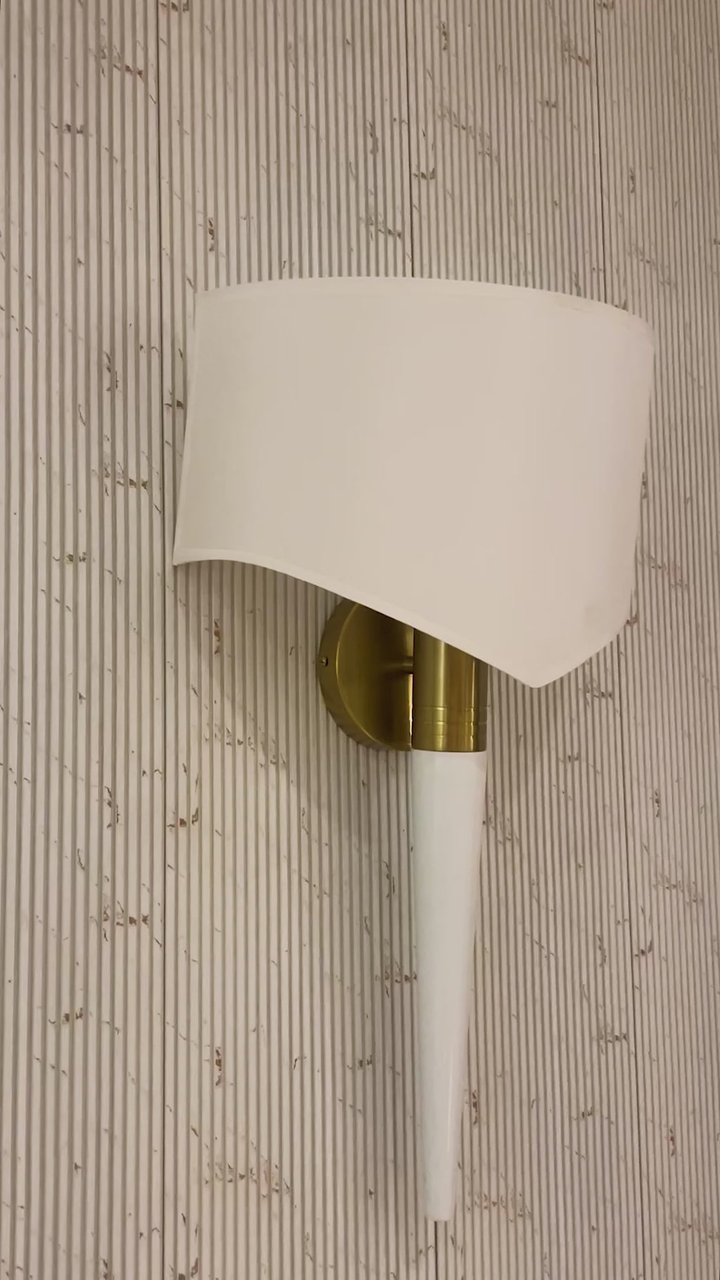 Ivory Curve Wall Light for Home