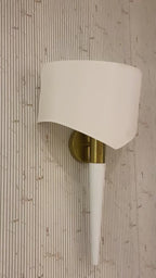 Ivory Curve Wall Light for Home