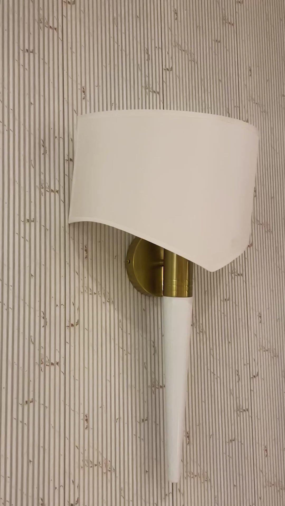 Ivory Curve Wall Light for Home