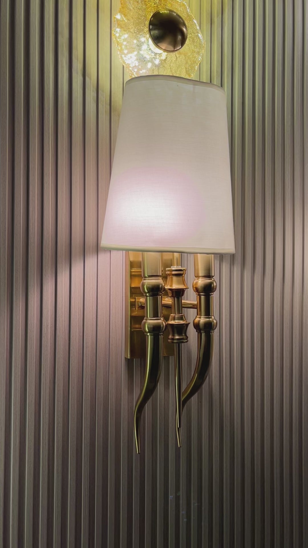 Arcadia Triform Wall Lamp for living Room