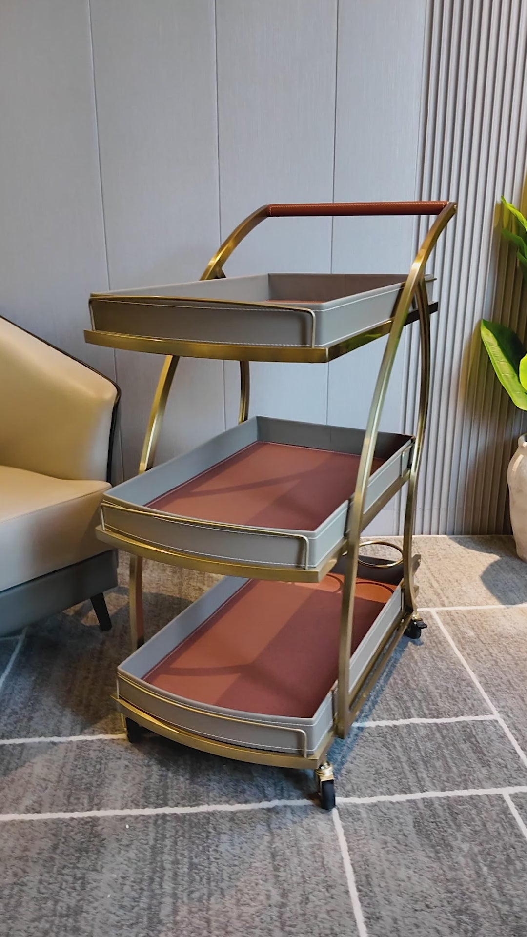 Aurelia Drinks Trolley for Bar