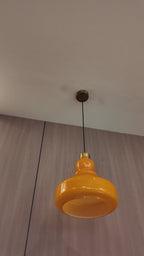 Halo Stack Pendant Light For Home & Item for Home Decoration  - Orange