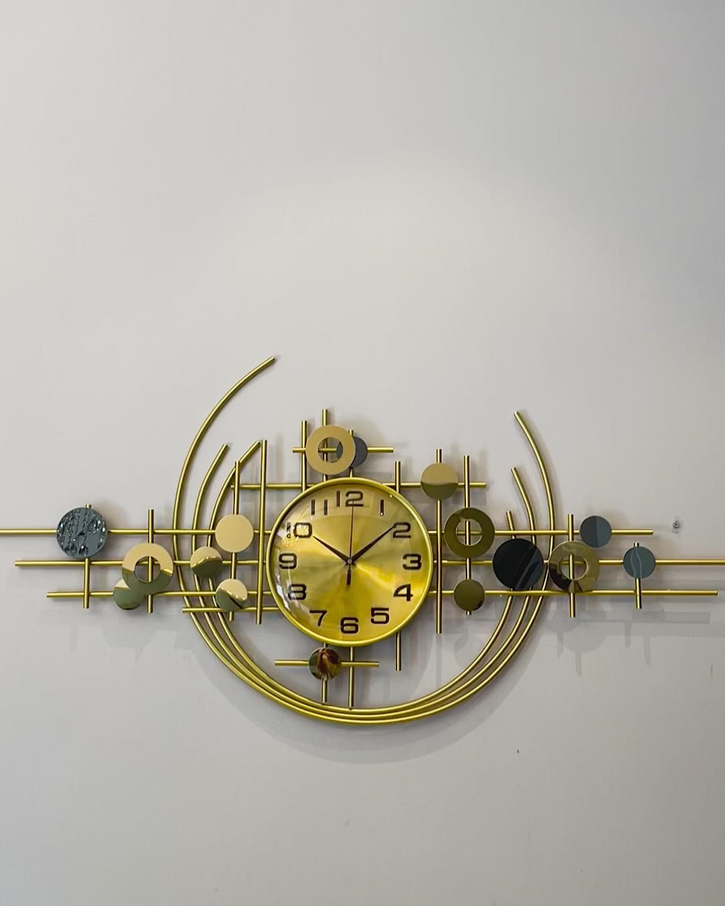 Timekeeper's Treasure Metal Wall Art Clocks for the Home Buy Wall Clock Online