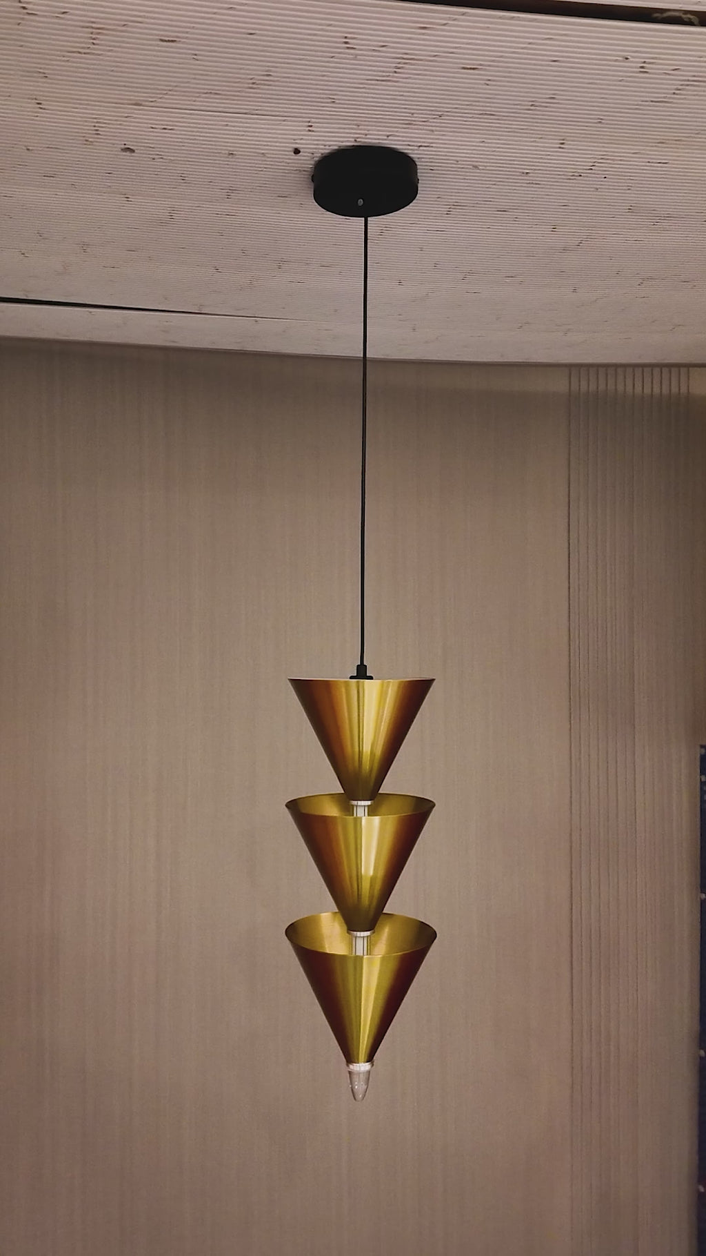 Rovena Ceiling Light For Home & Home Decoration Item  - Yellow (Italian Designer Collection)