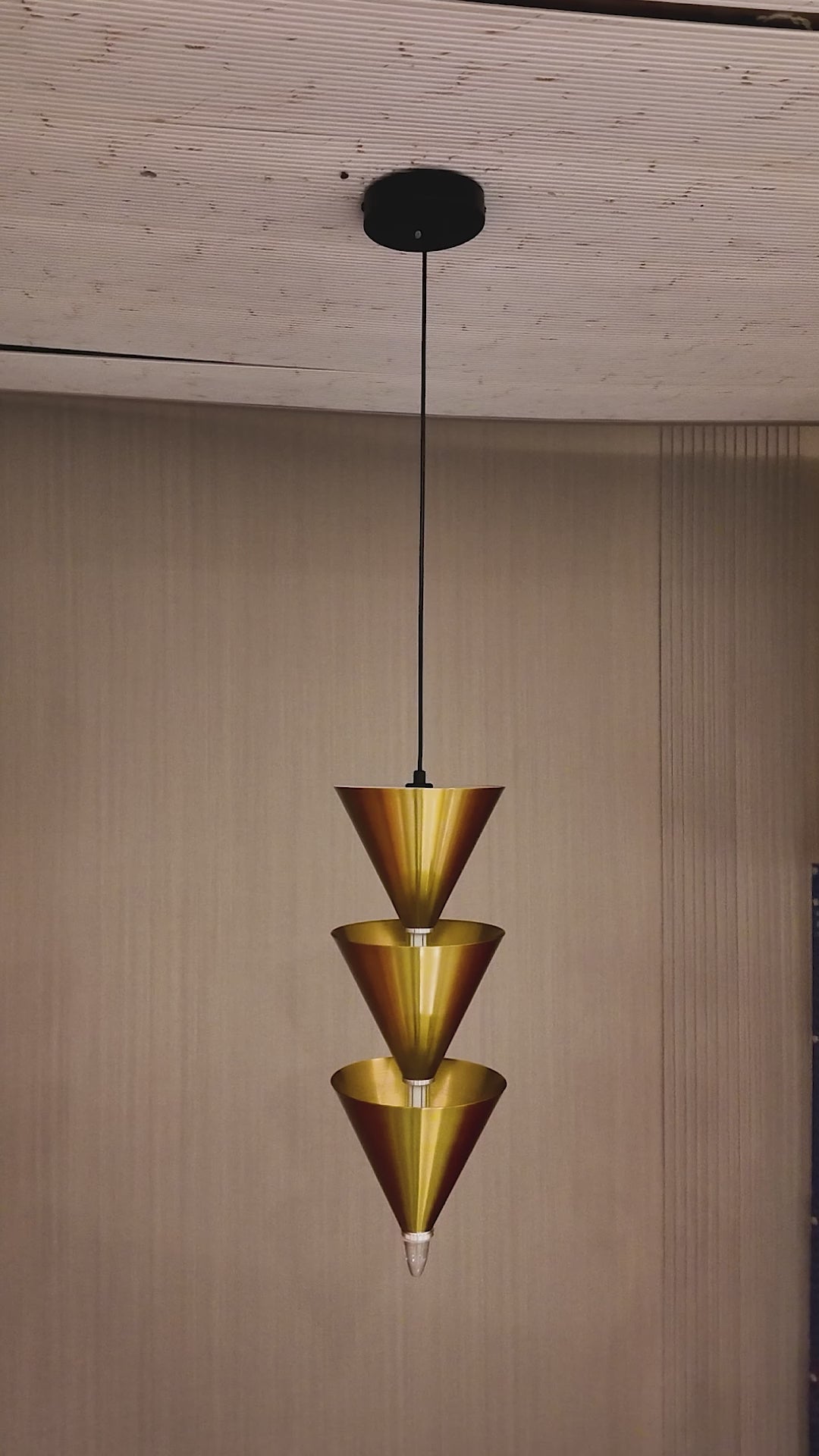 Rovena Ceiling Light For Home & Home Decoration Item  - Yellow (Italian Designer Collection)