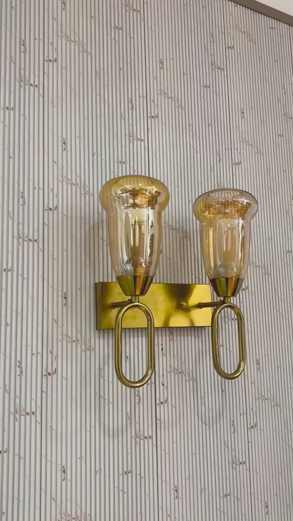 The Veloura Wall Lamps for Home & Item for Wall Decoration - Double Sconce