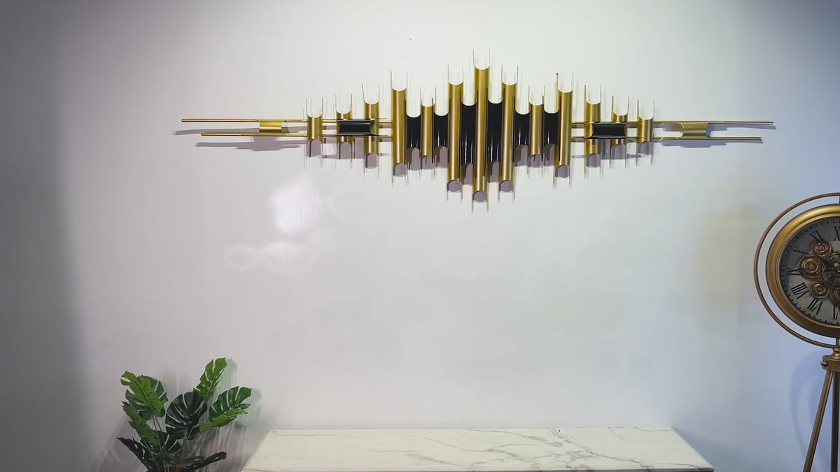 Stereoscopic Metal Art Wall Decoration