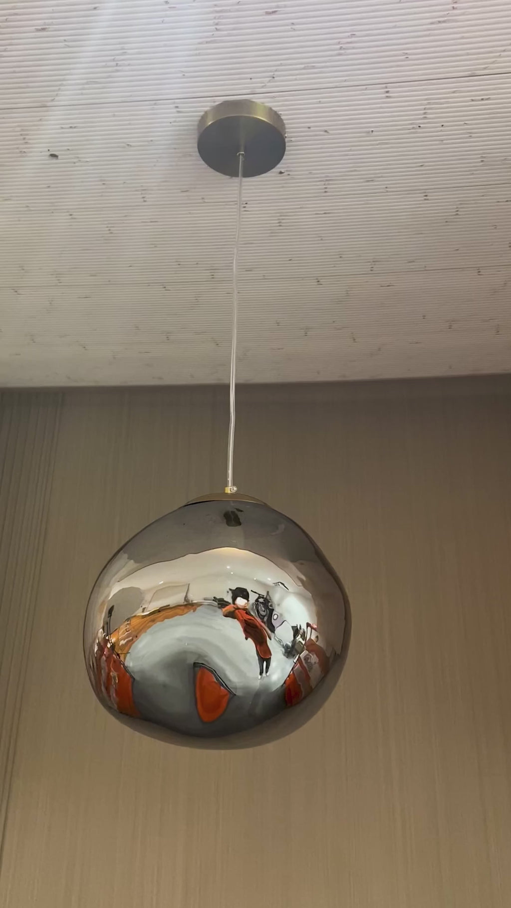 Lumera Drop Ceiling Light For Home & Home Decoration Item - Gray