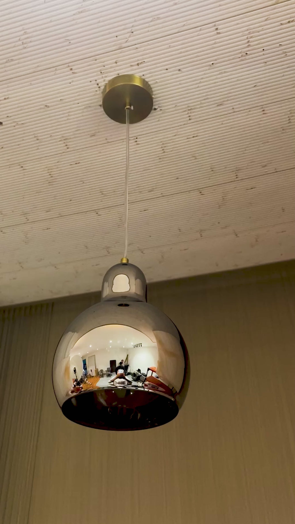 Lumera Globe Pendant Light For Living Room & Home Decoration item -  Grey