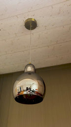 Lumera Globe Pendant Light For Living Room & Home Decoration item -  Grey