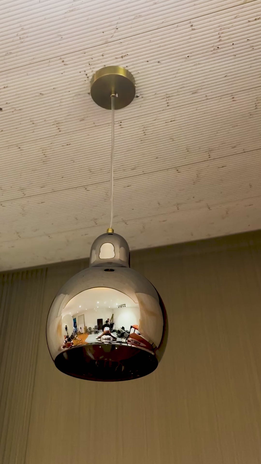 Lumera Globe Pendant Light For Living Room & Home Decoration item -  Grey
