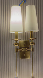 Nocturne Gallery Wall Lights for Living Room  - Double Sconce