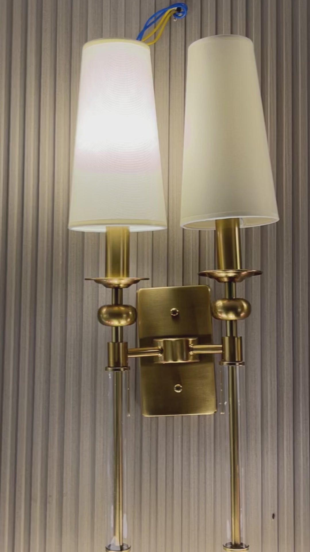 Nocturne Gallery Wall Lights for Living Room  - Double Sconce