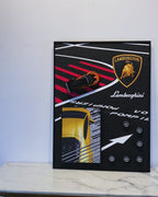 Lamborghini Dreams Pop Art Shadow box