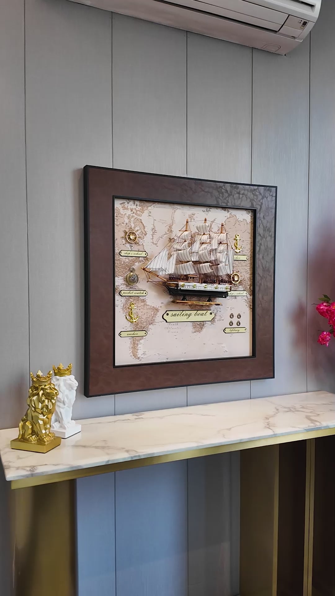 Sailor’s Journey Shadow Box and Wall decoration item