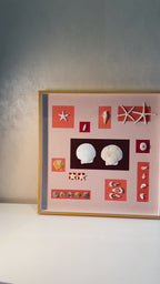 Ocean Treasures  Shadow Box Wall Decoration Piece
