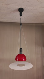 Cosmo Aura Ceiling light For Home  &  Item For Home Decoration - Red (Italian Designer Collection)