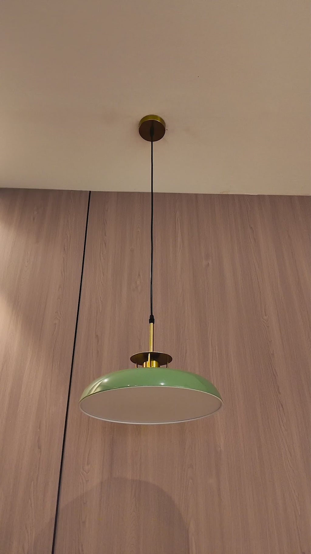 Cobalt Halo Hanging Light For Living Room & Home Decoration item - Green