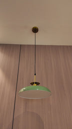 Cobalt Halo Hanging Light For Living Room & Home Decoration item - Green