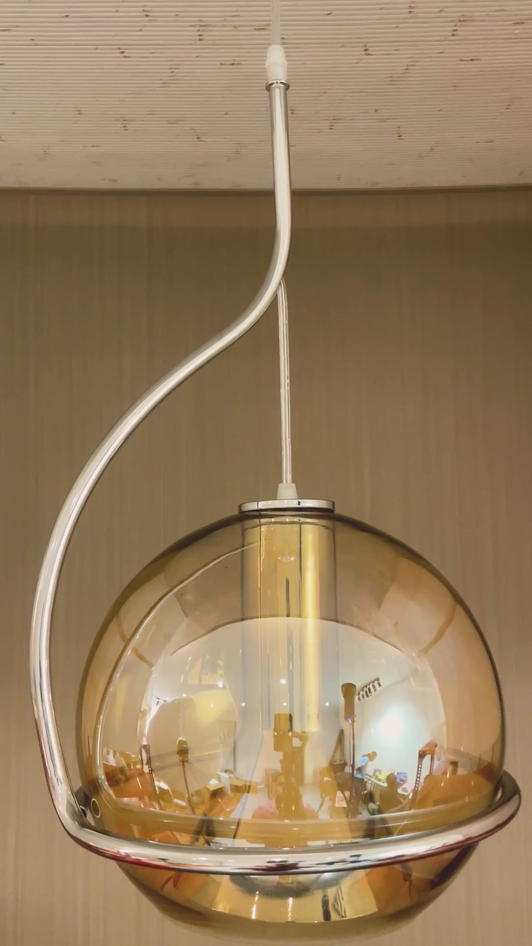Amber Radiance Ceiling Light For Home & Home Decoration Item