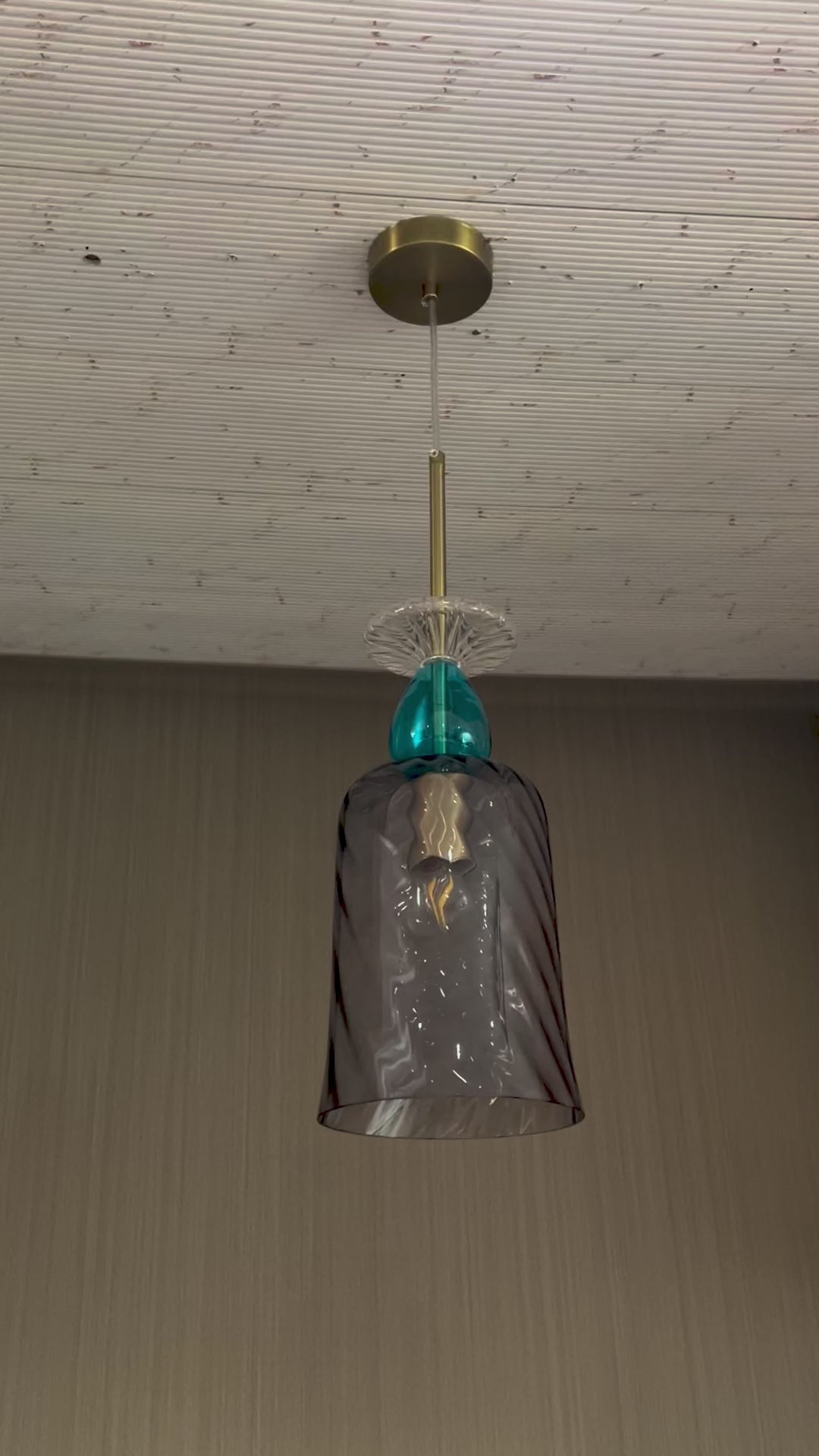 Aqua Gem Pendant Light For Living Room & Home Decoration Item