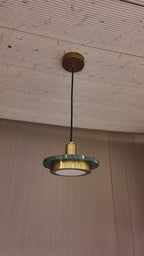 Pure Radiance Ceiling Light For Home & Home Decoration Item - Green (Italian Designer Collection)