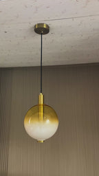 Orbis Luxe Ceiling Light For Home & Home Decoration Item -  Gold