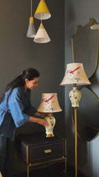 Serene Garden Table Lamp For Home (Bird Shade)