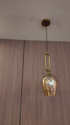 Golden Loop Pendant Light for Home & Item for Home Decoration