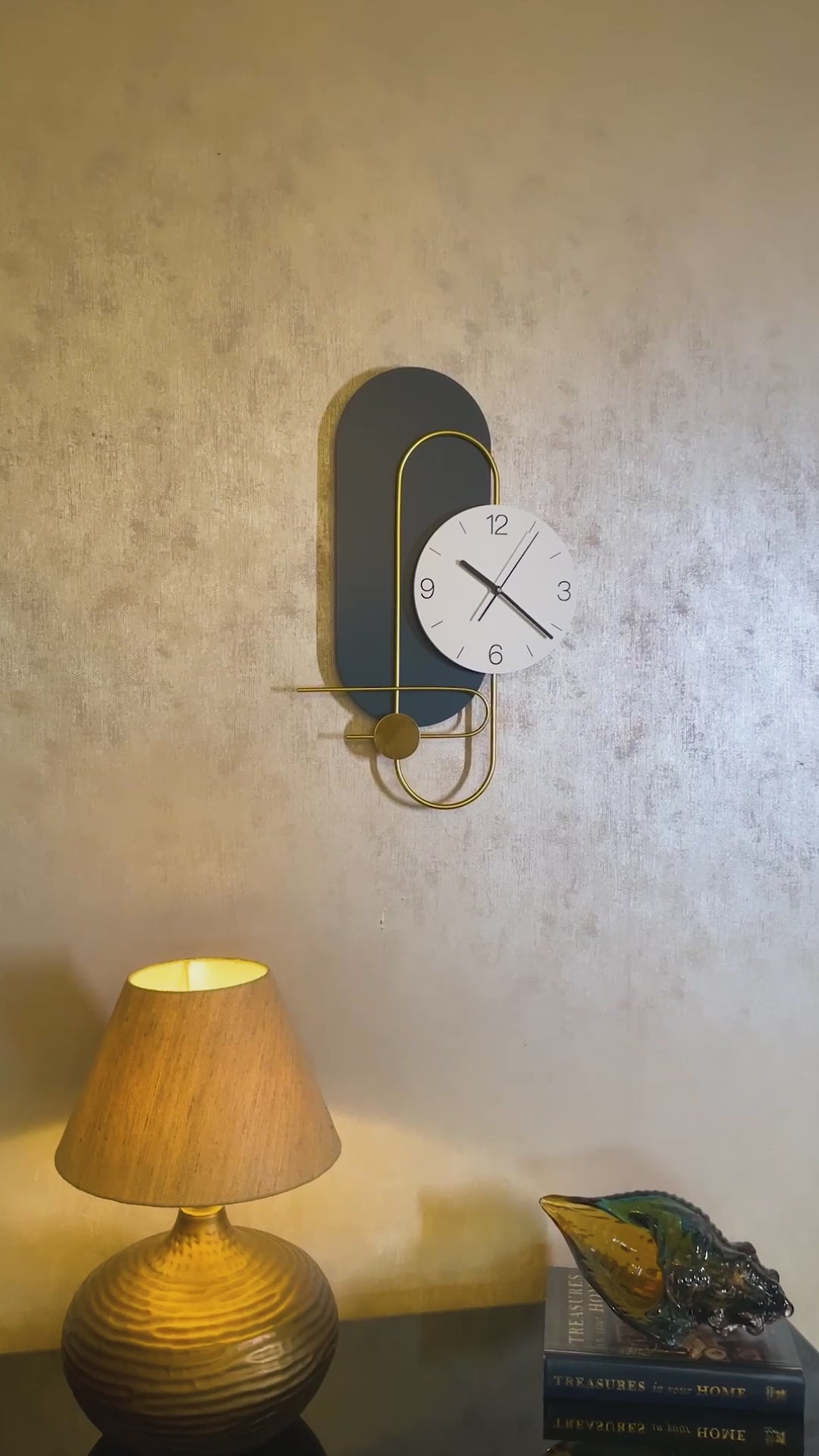 Coastal Comfort Metal Wall Art Clock Buy Wall Clock Online