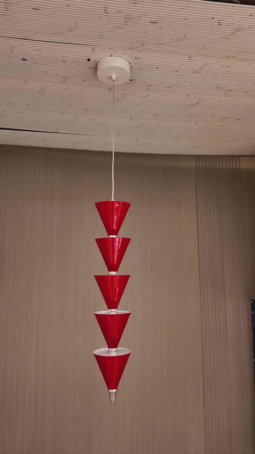 Rovena Ceiling Light For Home & Home Decoration Item - Red (Italian Designer Collection)