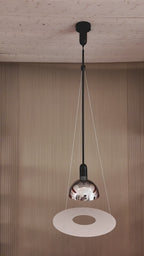 Cosmo Aura Ceiling light For Home  &  Item For Home Decoration - Chrome (Italian Designer Collection)