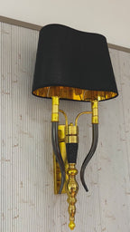 Midnight Crown Wall Light For Home