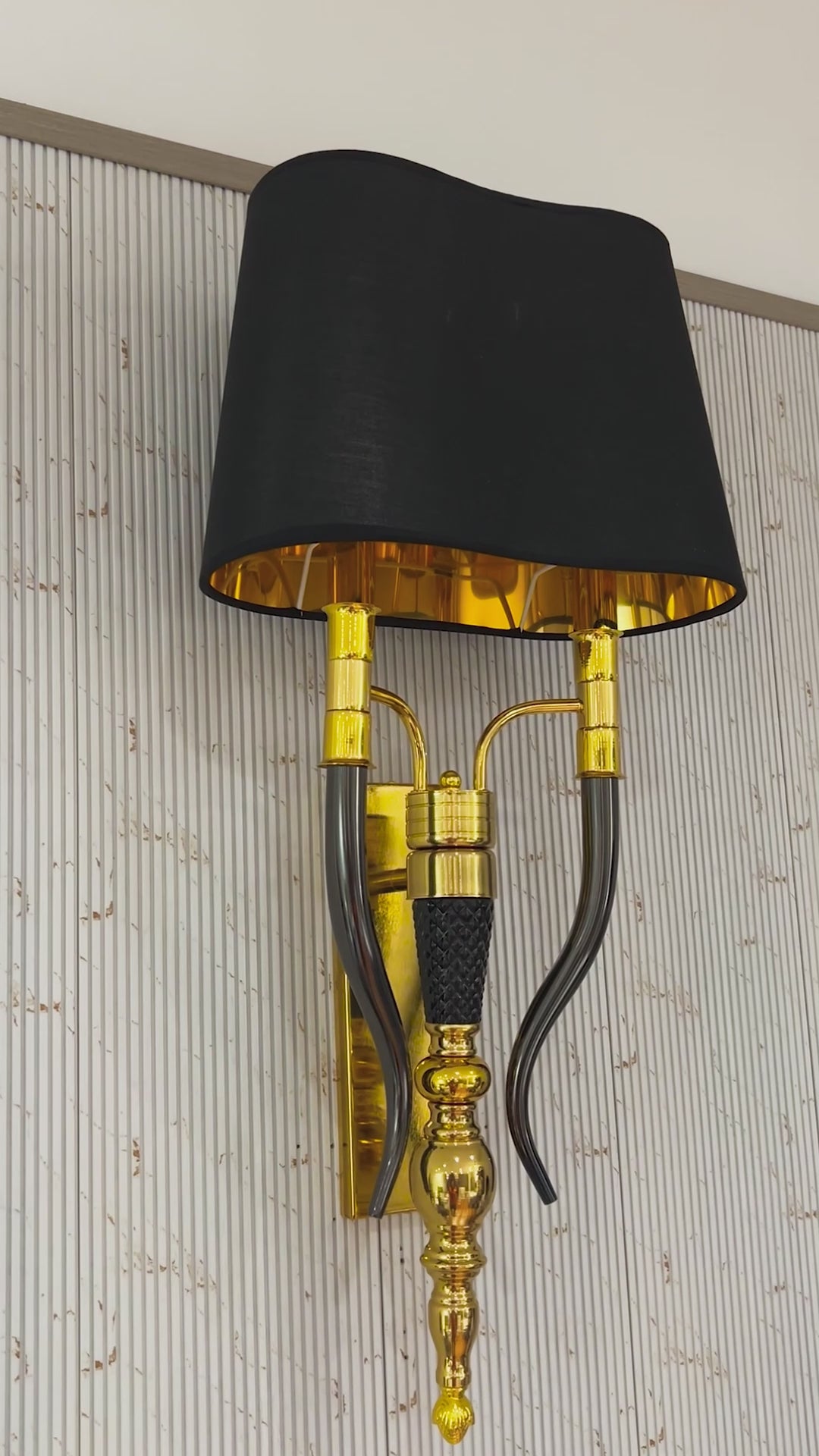 Midnight Crown Wall Light For Home