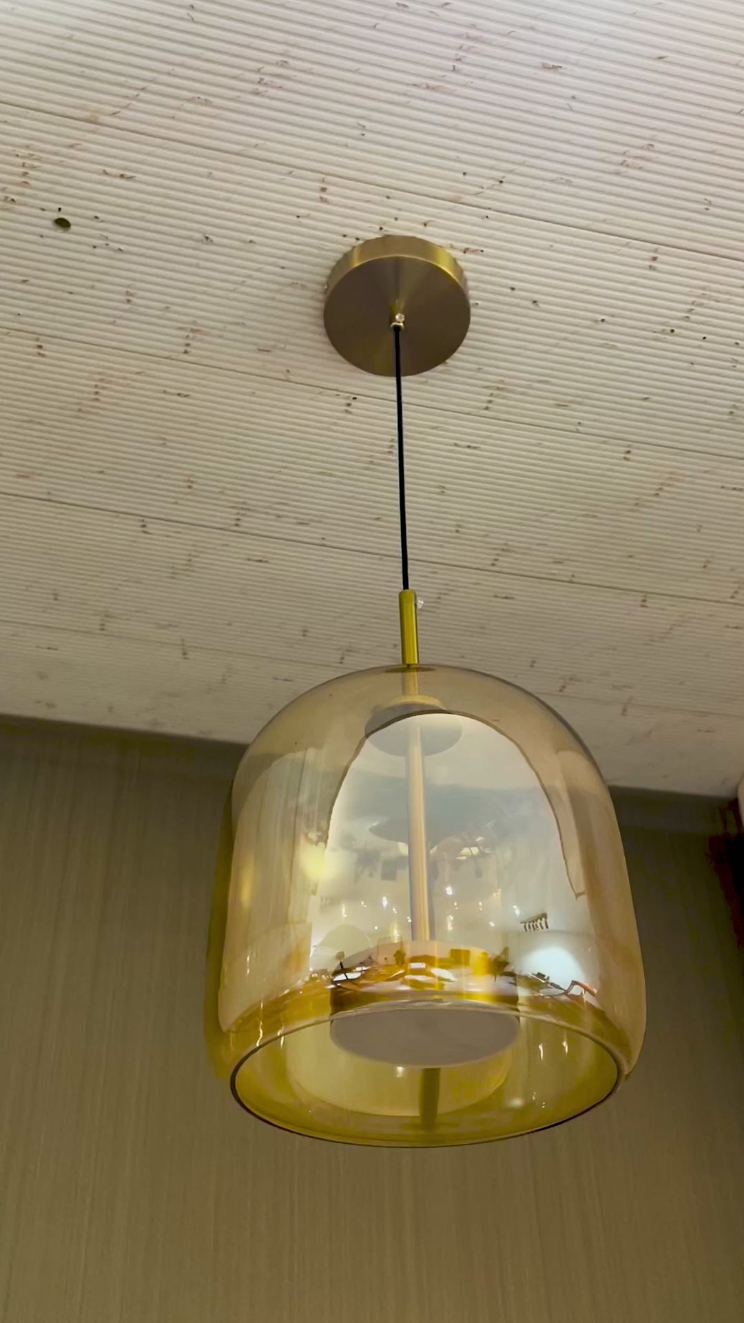 Solar Amber Ceiling Light For Home & Home Decoration Item
