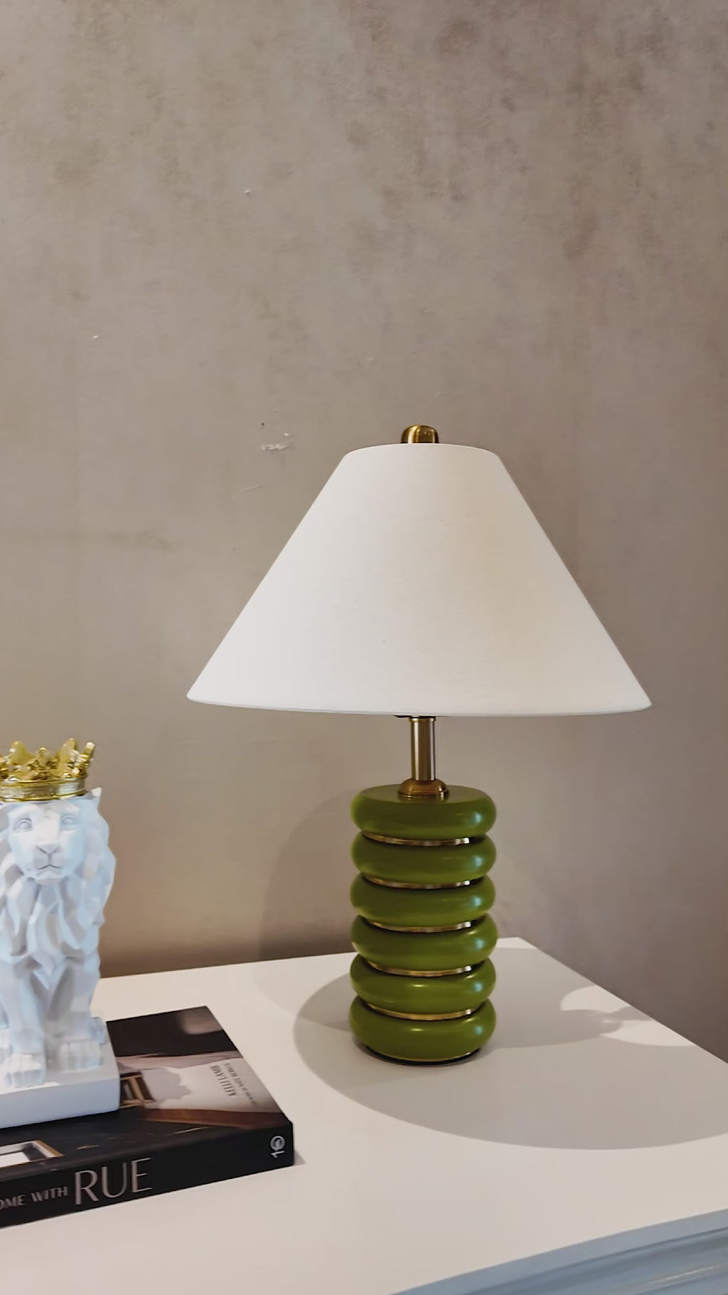 Lumis Stack Table lamp for Home & Item for Home Decoration (Italian Designer Collection)