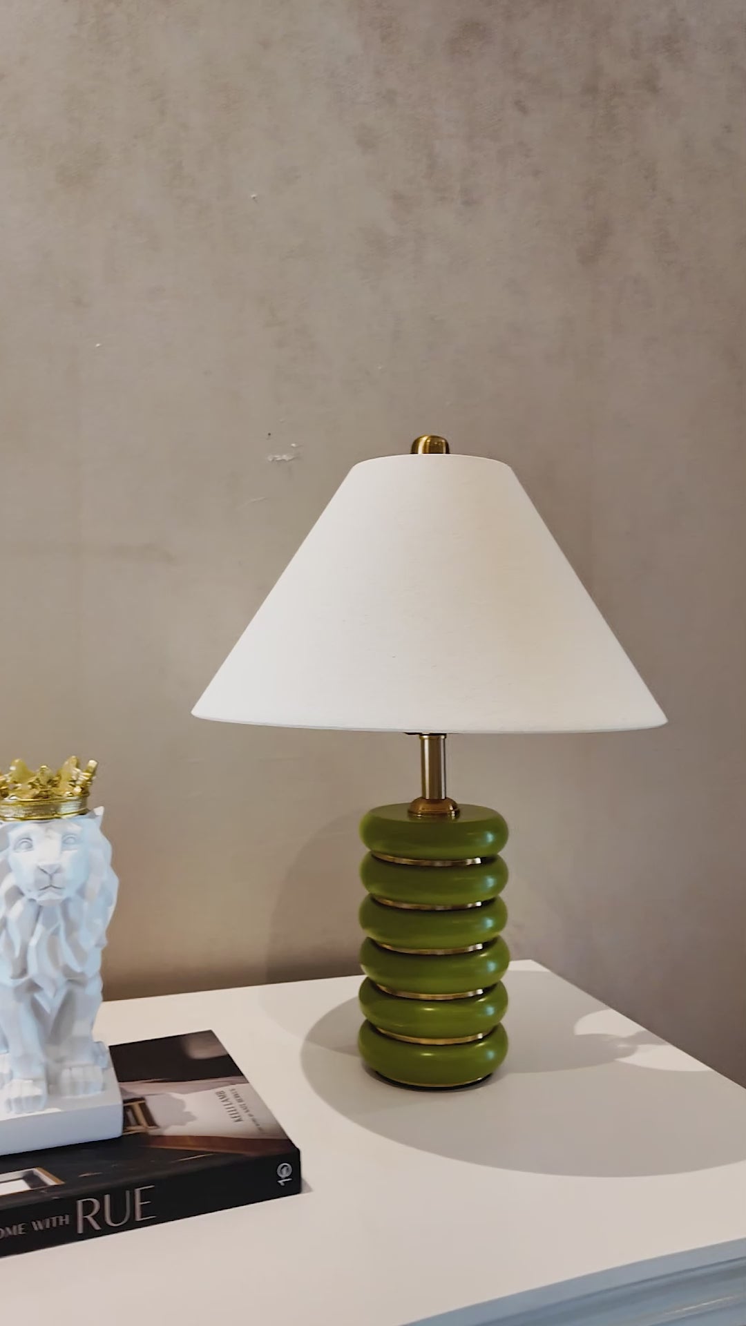 Lumis Stack Table lamp for Home & Item for Home Decoration (Italian Designer Collection)
