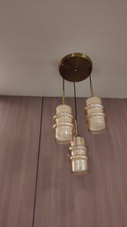 Radiant Cylinder Hanging Light for Home & Item for Home Decoration