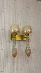 The Aura Nest Wall Lamps for Home & Item for Wall Decoration - Double Sconce