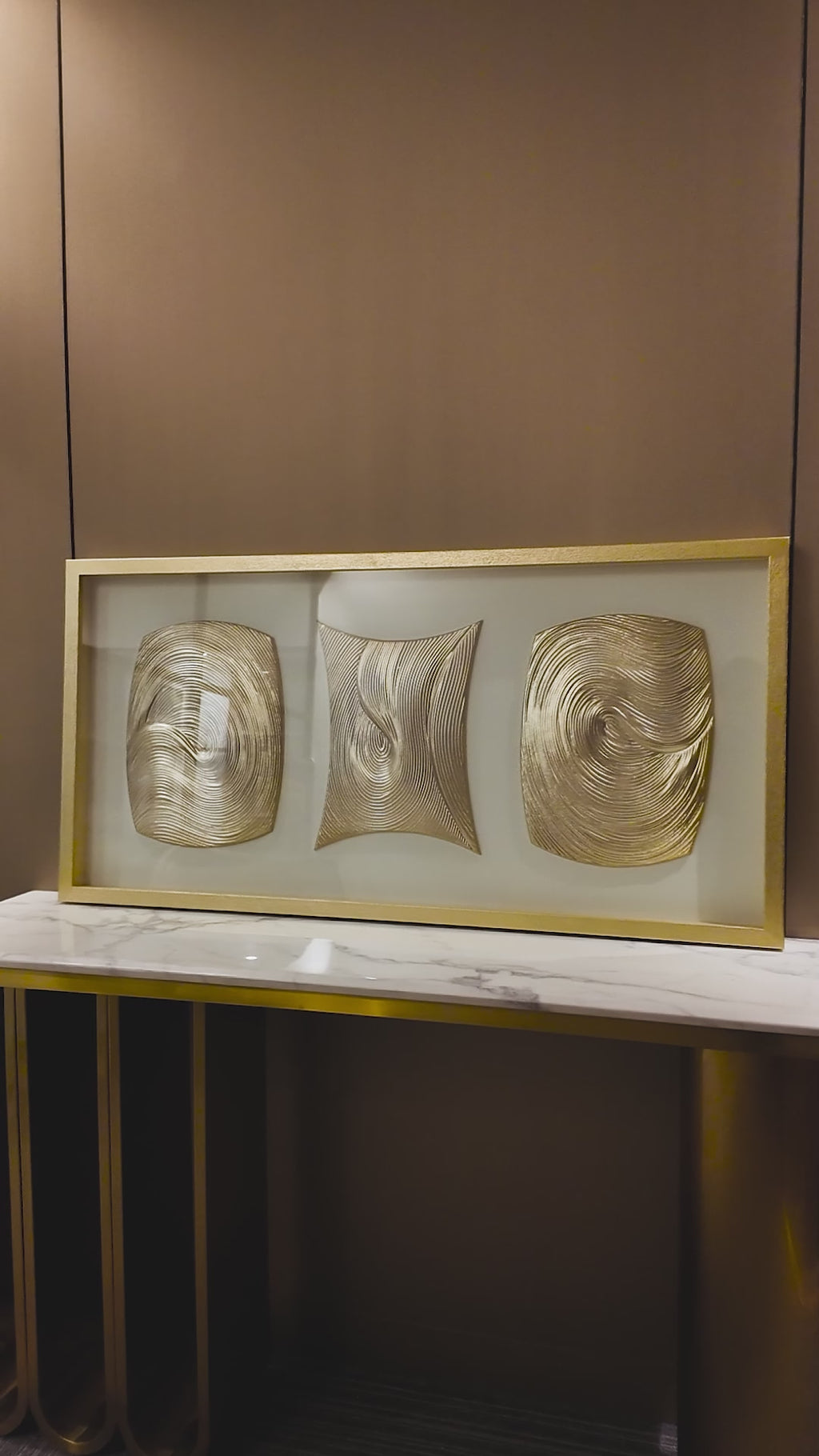 Cosmic Currents Shadow Box for Wall Decoration (N)