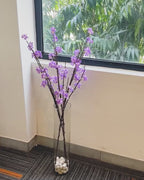 Blush Bloom Cherry Blossom Artificial Stem (Single Stem Only)