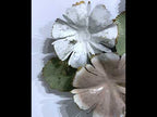 The Floral Ecstasy Metal Art Wall Decoration - Gold Foil Work