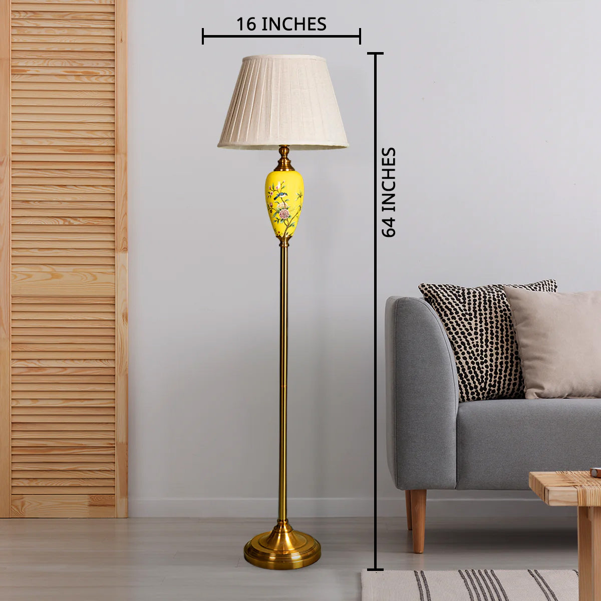 Zurich Modern Tall Floor Lamp for Living Room