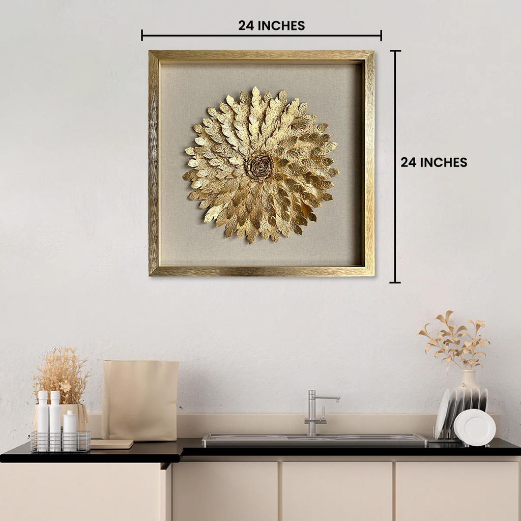 Gilded Garden Escape Shadow Box