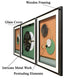 Celestial Orbit Shadow Box Wall Decoration Piece - Set of 3