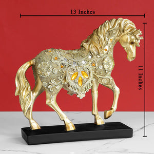 Noble Stallion Home Decoration Showpiece