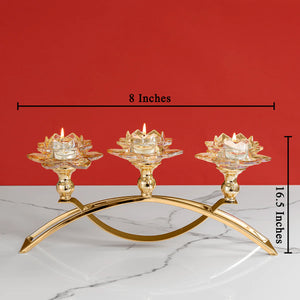 Golden Pegasus Candle Holder Stand.