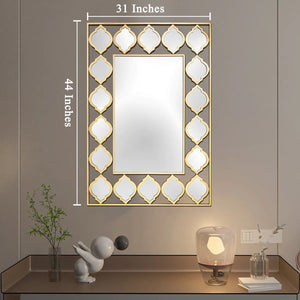 Aurum Ascendancy Decorative Mirror For Living Room